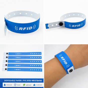 RFID Paper/PVC Wristband